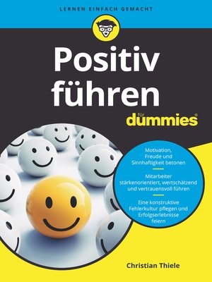 cover image of Positiv f&uuml;hren f&uuml;r Dummies